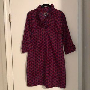 Ruffle Neck Mud Pie Dress